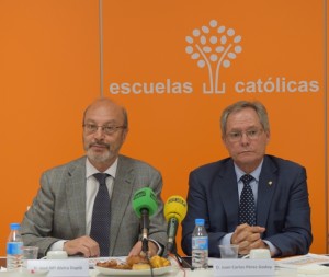 José Mª Alvira y Juan Carlos Pérez Godoy, secretario general y presidente de EC