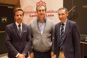 Jornada para directivos 2016. Leandro Roldán, Máximo Blanco y Luis Centeno.