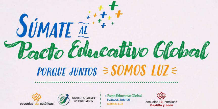 Centros de León celebran la I Marcha Solidaria por el Pacto Educativo Global