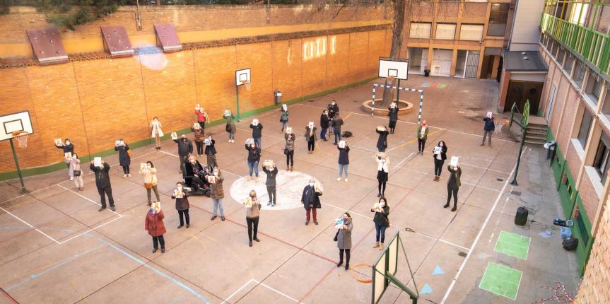La campaña #MásPlurales acelera en los colegios de Escuelas Católicas Castilla y León