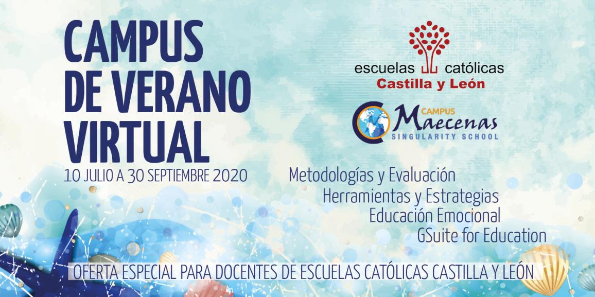 Arranca el Campus de Verano Virtual de Escuelas Católicas Castilla y León