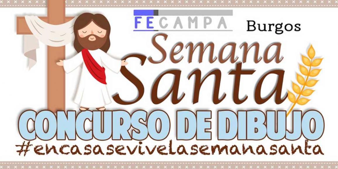 Concurso de dibujo de Semana Santa de FECAMPA Burgos