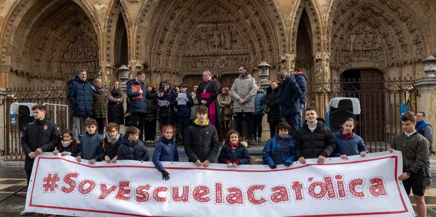 Los centros educativos de Escuelas Católicas León, Palencia y Zamora conmemoran en una jornada festiva su proyecto educativo común