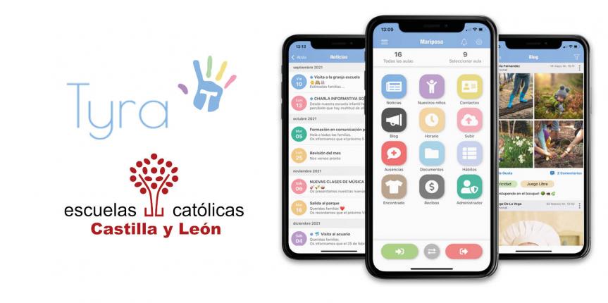 Escuelas Católicas Castilla y León firma un acuerdo de colaboración con la herramienta de gestión TYRA