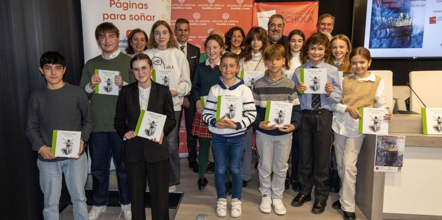 Escuelas Católicas Castilla y León y Fundación Schola entregan los premios del V Concurso de Cuentos Río Duero