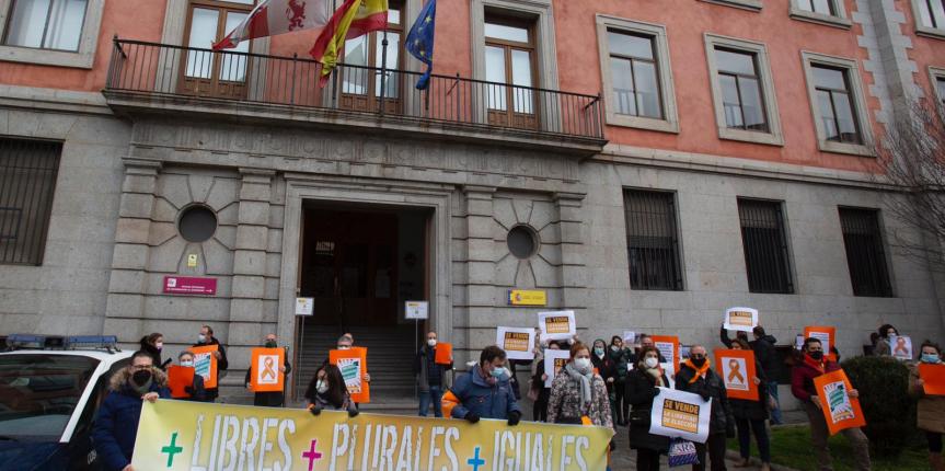 La educación de Zamora y Ávila vuelve a salir a la calle contra la Ley Celaá