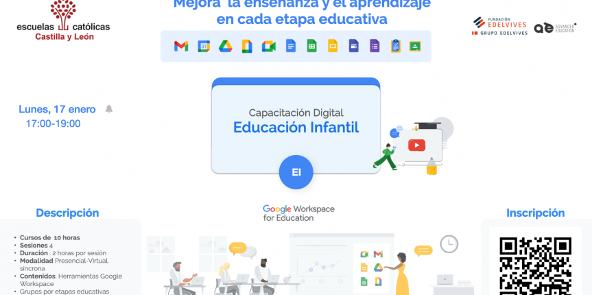 Capacitación Digital Google Workspace para Educación Infantil
